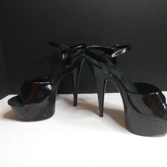 Ellie pointed stiletto heels size 7 butterfly embordered design 6" tall - Picture 2 of 6
